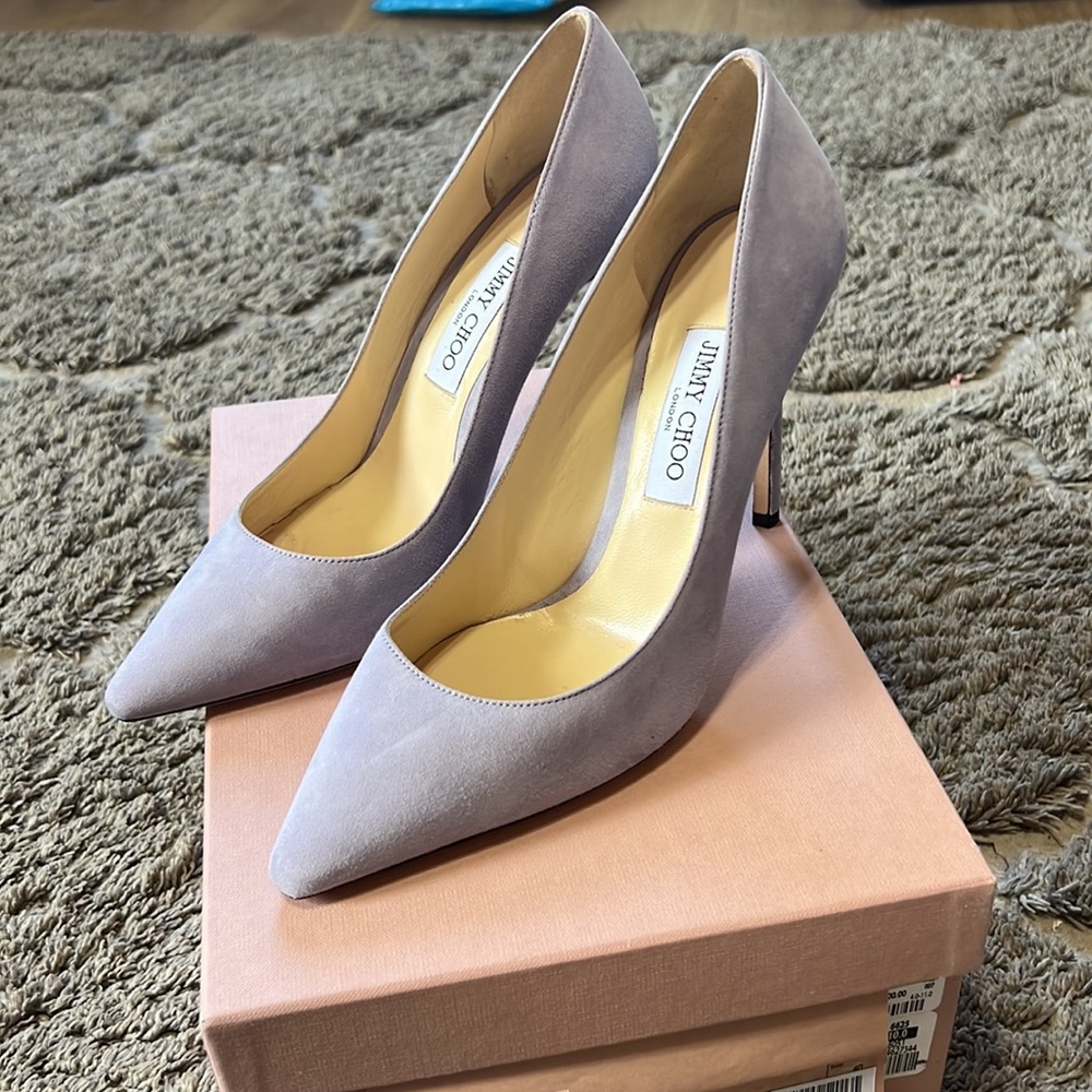 New Jimmy choo suede pumps size 40